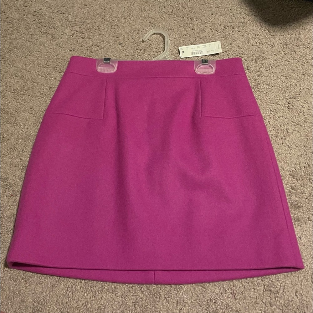 J. Crew wool miniskirt